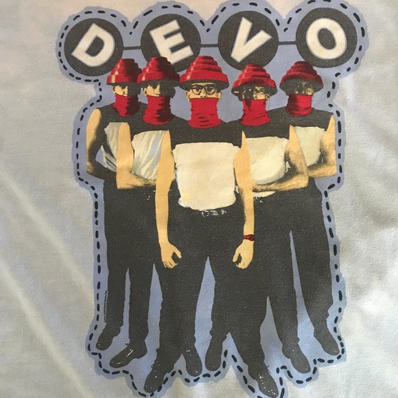 ⛔️SOLD⛔️DEVO Band Tee - Picture 2 of 6